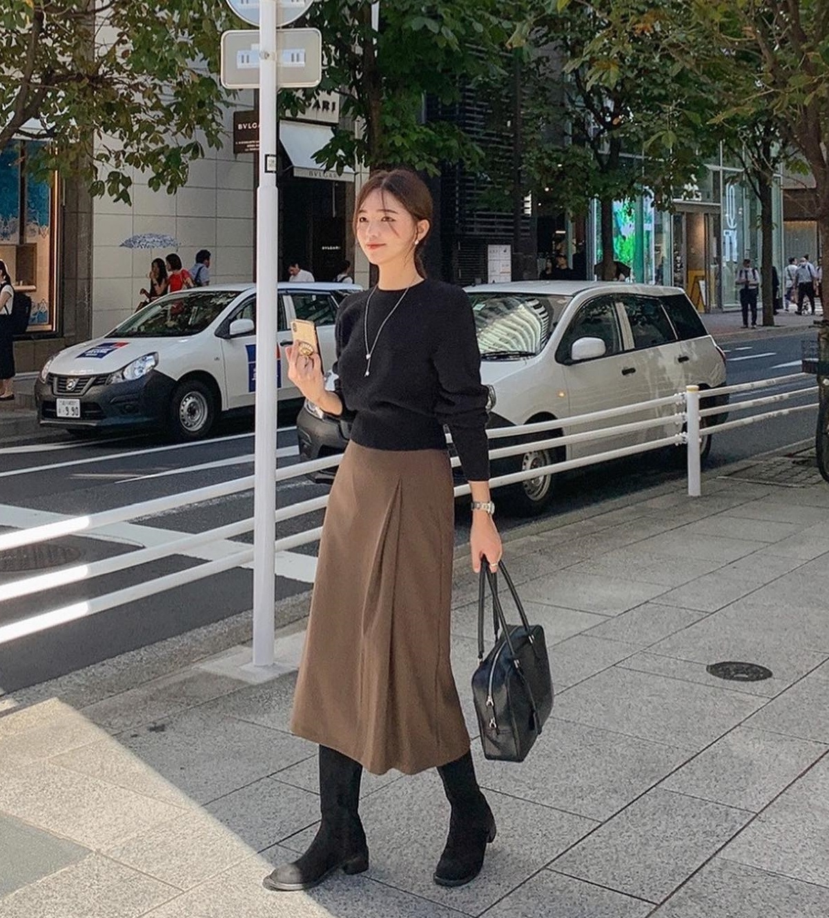 5 kiểu chân váy theo phong cách tối giản, ai cũng có thể mặc đẹp-4