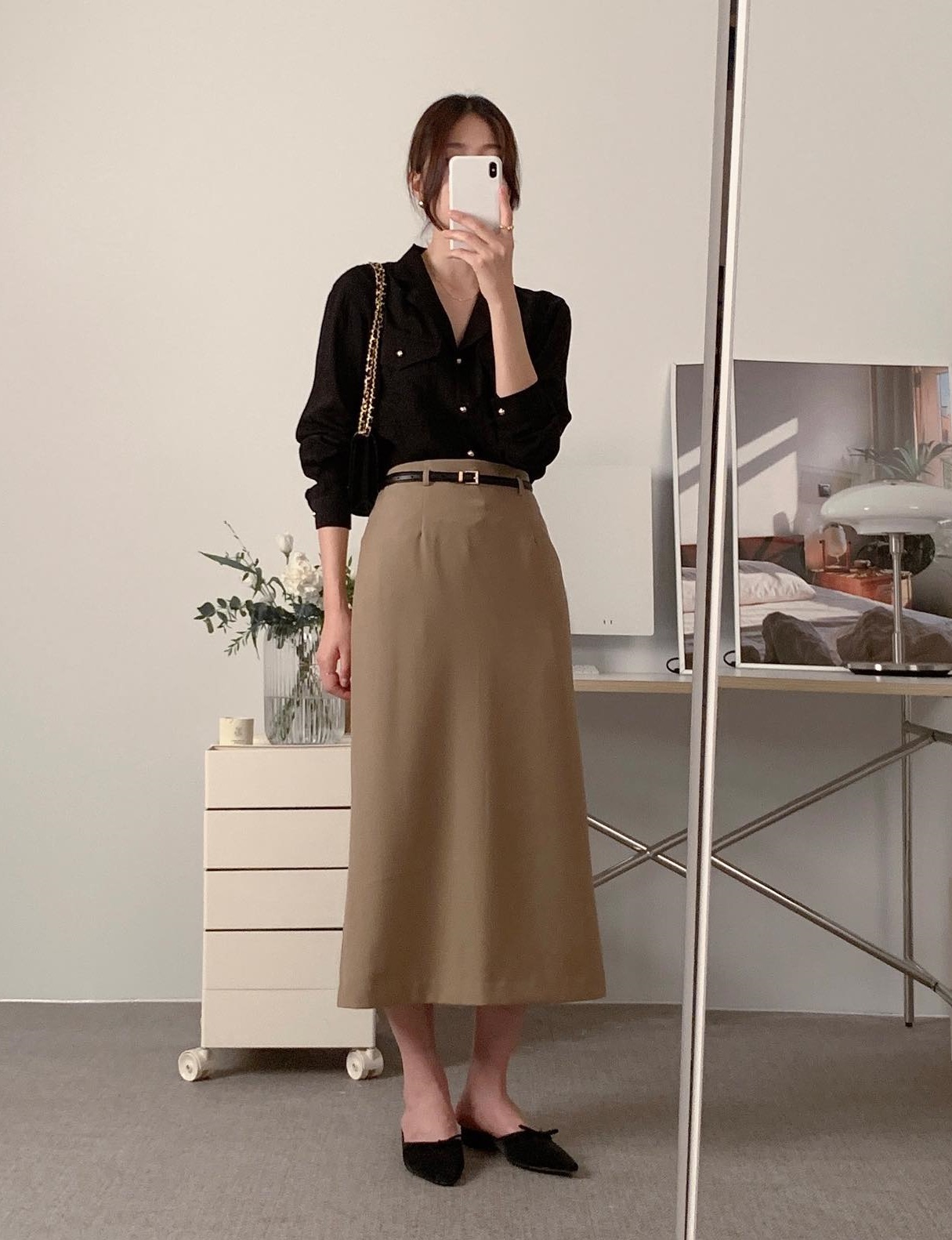 5 kiểu chân váy theo phong cách tối giản, ai cũng có thể mặc đẹp-5