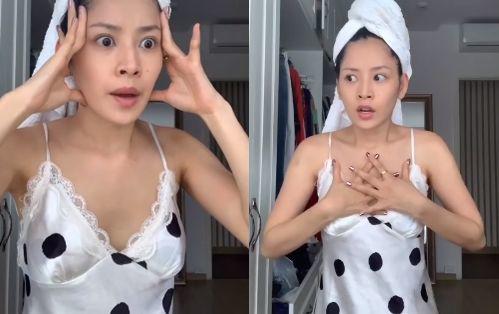 Chi Pu U35 có làn da nhẵn thín, lên máy bay cũng dưỡng da với công thức 1 uống - 1 không-7