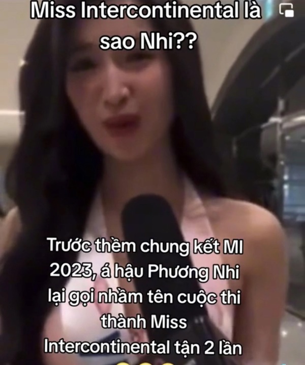 Phương Nhi giữ 1 thái độ trước ồn ào đọc sai tên cuộc thi Miss International-2