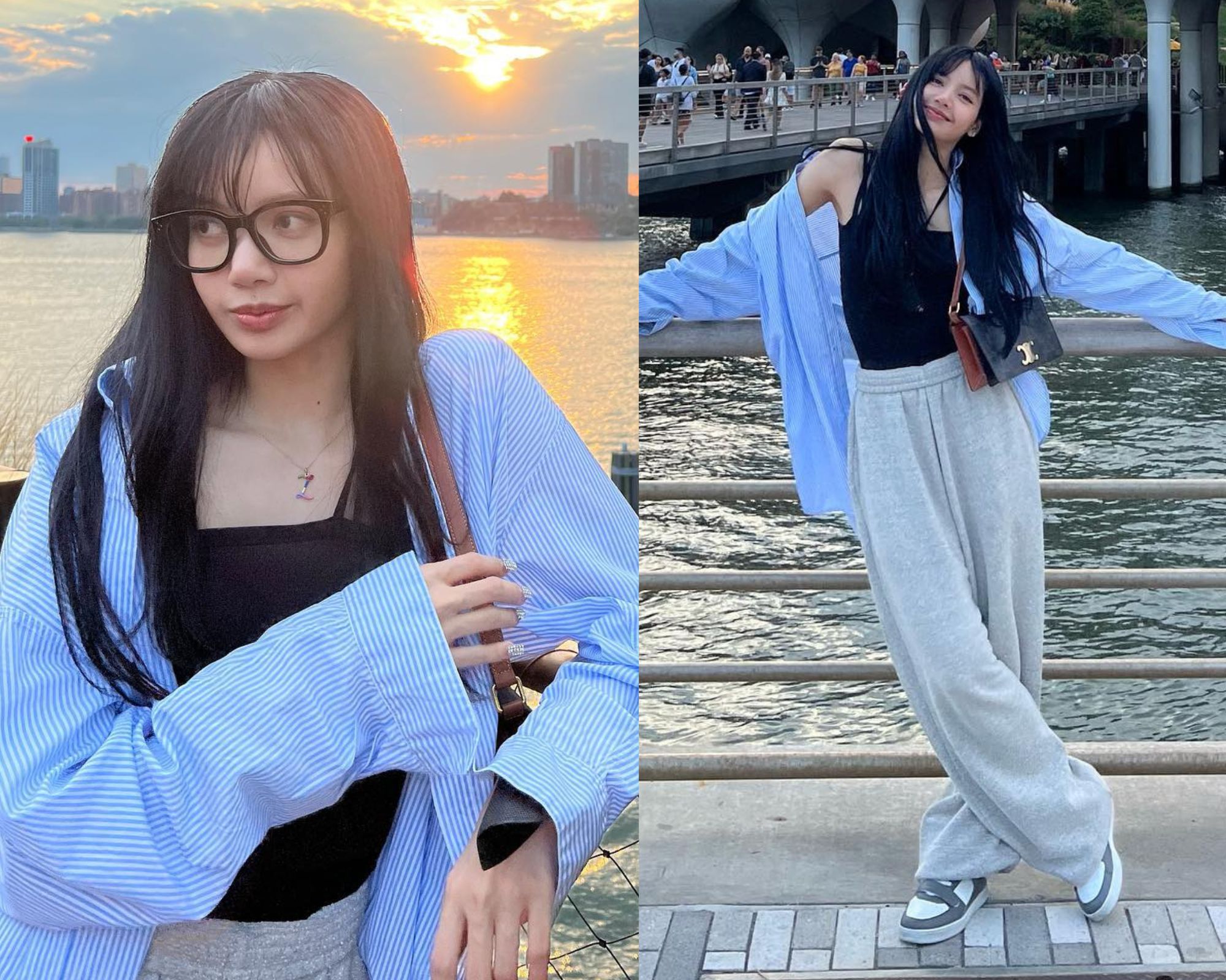 Mặc đẹp không khó với 10 ý tưởng diện áo sơ mi từ Lisa-4