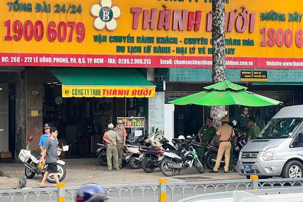 Nhà xe Thành Bưởi ngừng vận chuyển từ 5h sáng 29/10-1