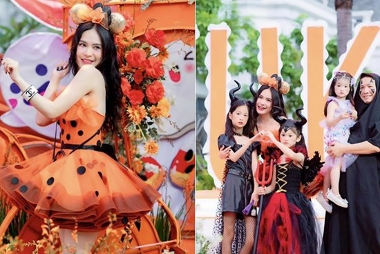 Nữ đại gia quận 7 Đoàn Di Băng trang trí biệt thự hoành tráng đón Halloween, ai nhìn cũng xuýt xoa quá đầu tư