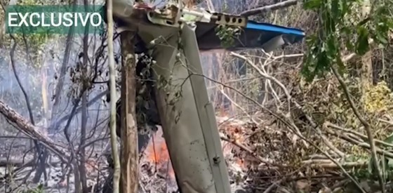 Brazil: Rơi máy bay, ít nhất 12 người thiệt mạng-1