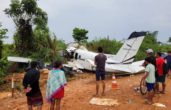 Brazil: Rơi máy bay, ít nhất 12 người thiệt mạng-3