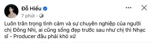 NS Đỗ Hiếu bất ngờ khen Đông Nhi sống đẹp hậu yêu cầu Noo Phước Thịnh dừng diễn loạt hit-1