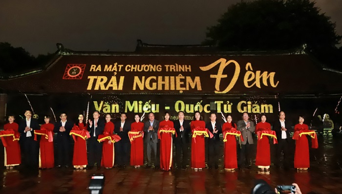 Ra mắt chương trình trải nghiệm đêm Văn Miếu - Quốc Tử Giám-1