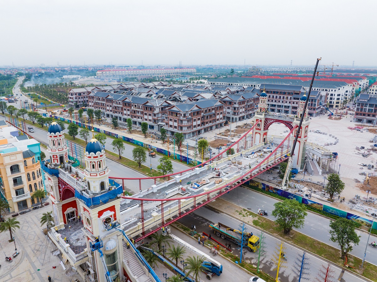 Phân khu The Venice long lanh trước ngày khai trương Mega Grand World Hà Nội-11