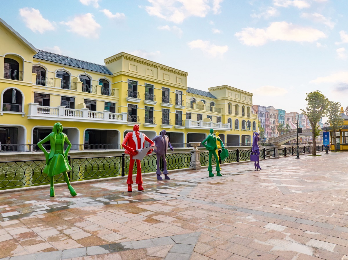 Phân khu The Venice long lanh trước ngày khai trương Mega Grand World Hà Nội-9