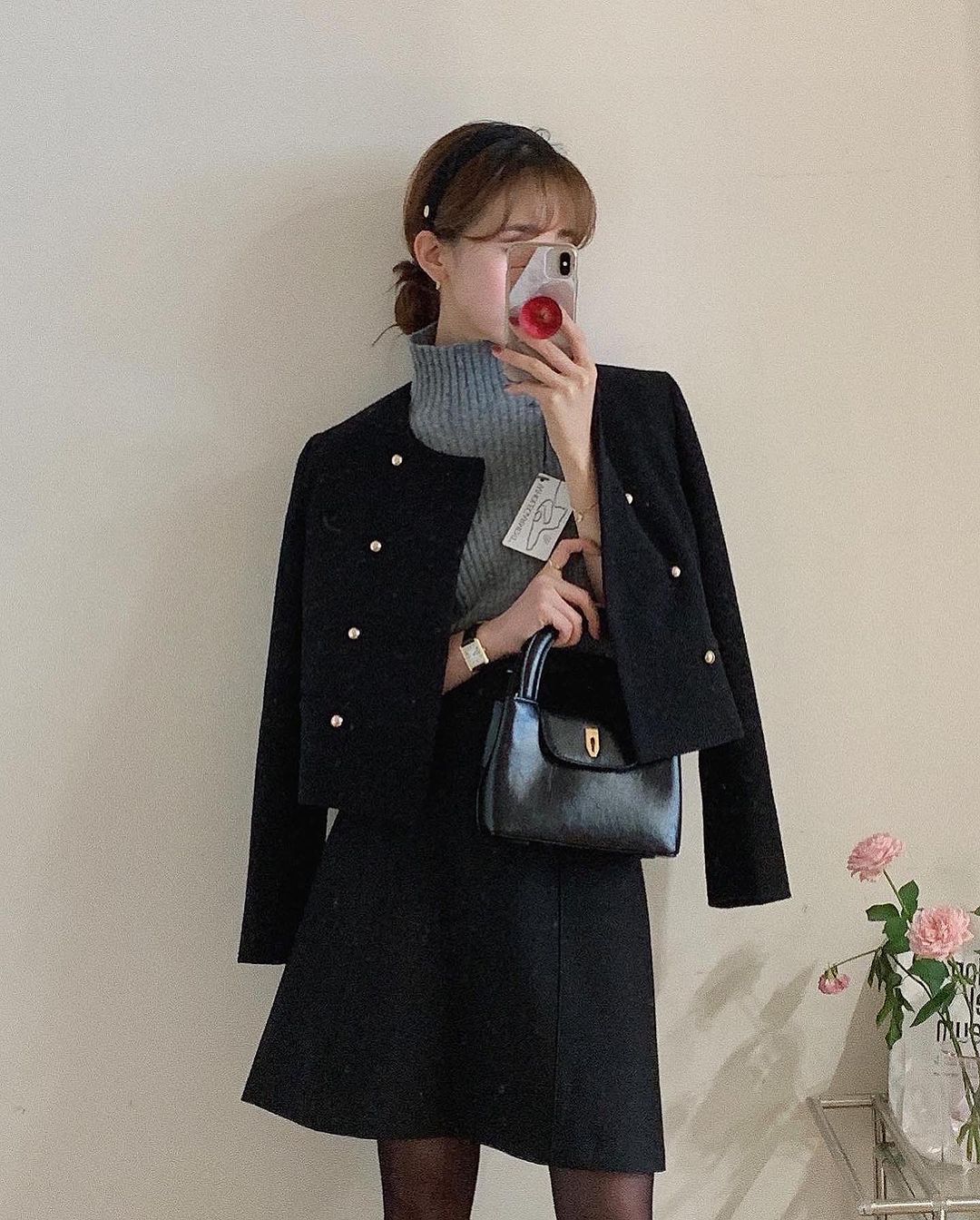 9 cách diện áo khoác dáng ngắn tôn dáng và thanh lịch trong mùa lạnh-6