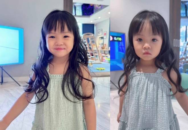 Con gái Cường Đô La quen được bố hầu hạ, mới 3 tuổi đã biết than mệt mỏi vì không có người mát-xa cho-10