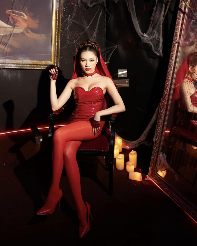 Vbiz nhập tiệc Halloween: Elsa Thùy Tiên bị con trai Hòa Minzy chê toàn tập, loạt sao đầu tư khủng nhưng chiếm spotlight là hội bạn BB Trần-8