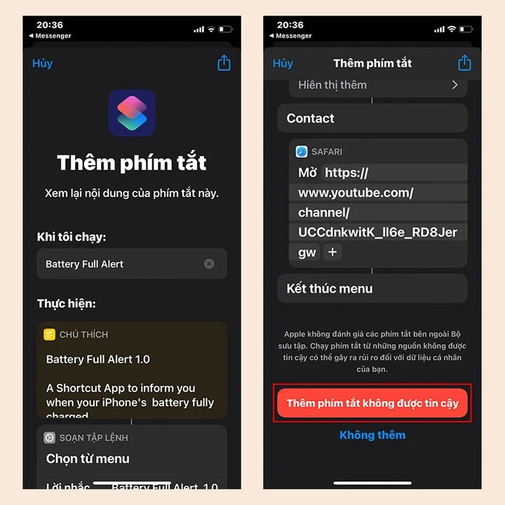 Mẹo giúp điện thoại iPhone phát âm thanh cảnh báo khi sạc đầy-1