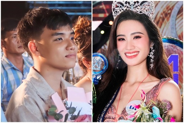 Bạn trai Hoa hậu Ý Nhi khiến netizen thiện cảm: Sóng gió nắm chặt tay, tiễn người yêu du học vẫn có loạt hành động ghi điểm!-4