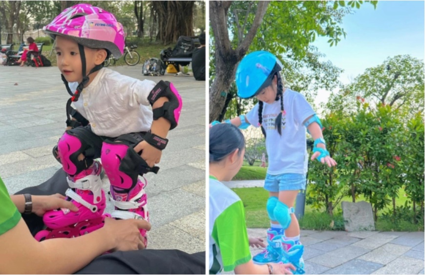 Soi ảnh Diệp Lâm Anh cho con đi chơi, nhiều người phát hiện một cách ngon, bổ, rẻ giúp con vừa tự tin vừa có AQ cao vút-1