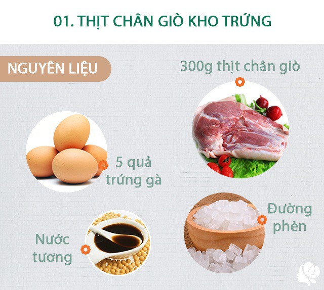 Thực đơn 3 món ngon và dễ nấu cho bữa tối-2