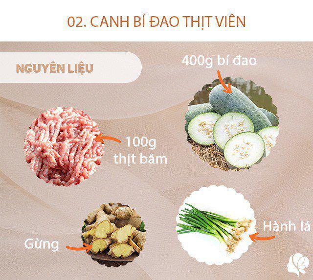 Thực đơn 3 món ngon và dễ nấu cho bữa tối-4