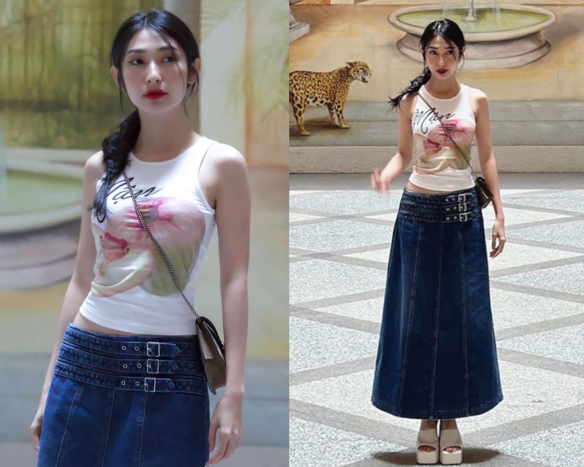 Thời trang của Khổng Tú Quỳnh (Chị đẹp đạp gió rẽ sóng), ai muốn trẻ hóa phong cách nên học tập-2