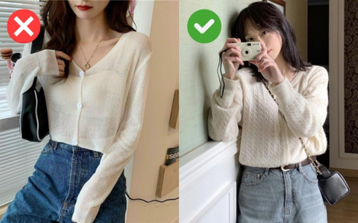 4 lỗi khi diện áo len khiến nàng công sở kém thanh lịch-1