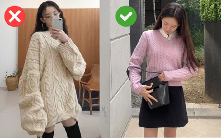 4 lỗi khi diện áo len khiến nàng công sở kém thanh lịch-4