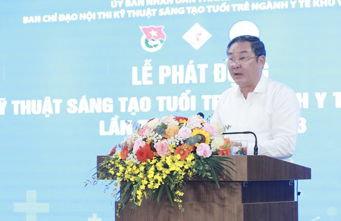 Phát động Hội thi Kỹ thuật sáng tạo tuổi trẻ ngành Y tế khu vực Hà Nội, lần thứ 30-2