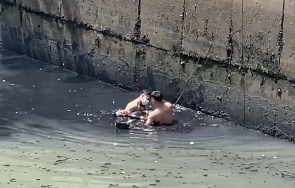 Sự thật vụ xin bỏ qua vi phạm giao thông không được nhảy kênh Tân Hóa-1