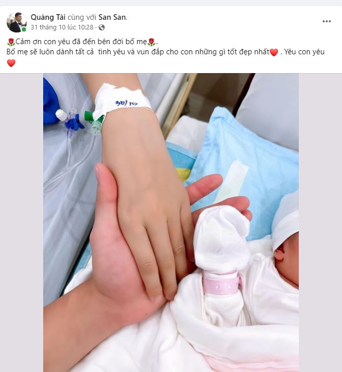 Thủ môn điển trai nhất nhì Việt Nam hạnh phúc đón con đầu lòng-1