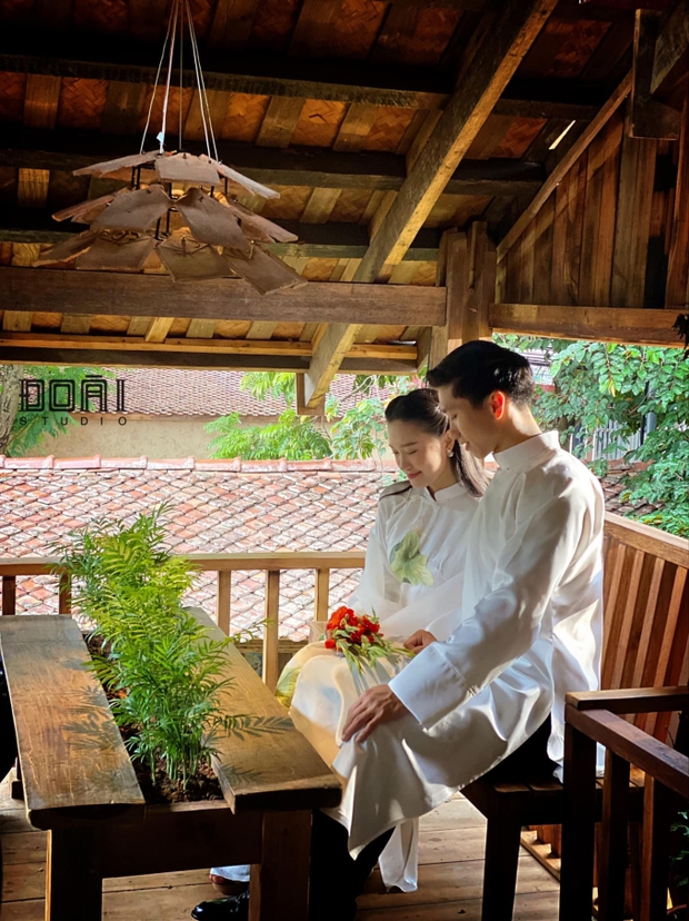 Ảnh cưới Đoàn Văn Hậu - Doãn Hải My: Chàng thì đẹp trai nàng thì đẹp gái, như xuyên không trở về quá khứ-4