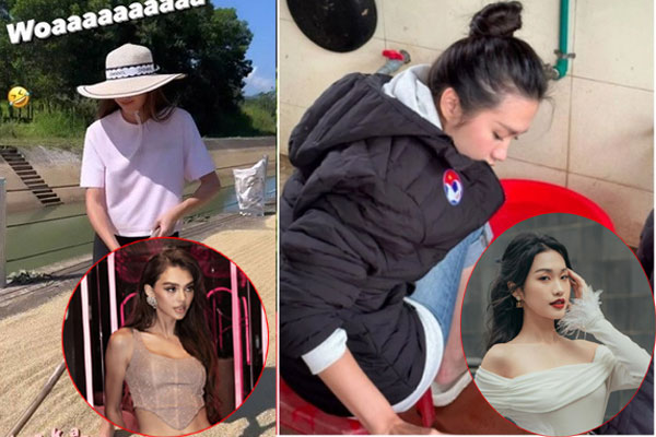 Vợ mẫu tây Bùi Tiến Dũng hoà nhập cực nhanh khi về quê chồng: Đi xe máy, chơi bóng chuyền cùng hàng xóm-7