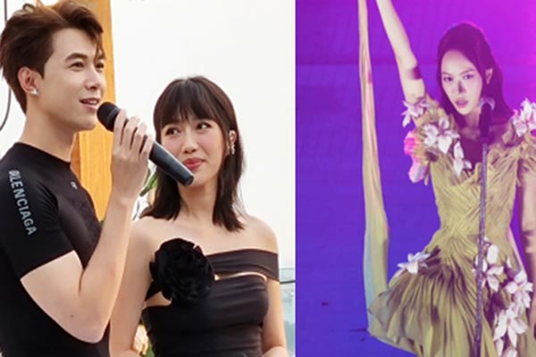 Diệu Nhi (Chị đẹp đạp gió rẽ sóng) đổi sang phong cách nữ tính với loạt set váy xinh tươi-11