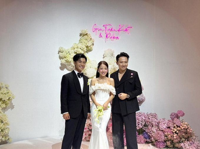 Tiệc cưới Puka - Gin Tuấn Kiệt: Cô dâu chú rể rạng rỡ bên dàn khách mời trong hôn lễ ở TP Hồ Chí Minh-1