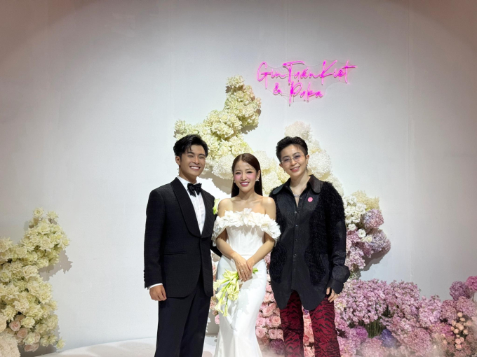 Tiệc cưới Puka - Gin Tuấn Kiệt: Cô dâu chú rể rạng rỡ bên dàn khách mời trong hôn lễ ở TP Hồ Chí Minh-4
