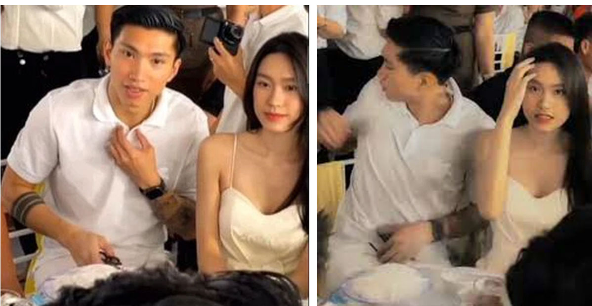 Visual đi ăn cưới của Đoàn Văn Hậu và Doãn Hải My từ lúc né nhau” đến khi công khai tình tứ bỗng hot trở lại-5
