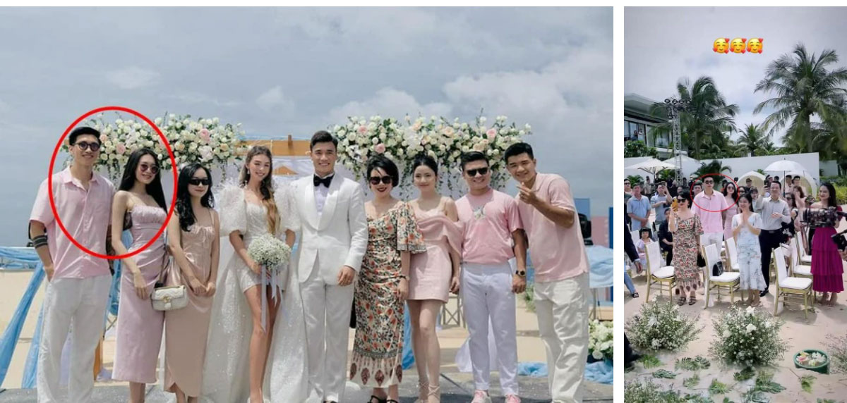 Visual đi ăn cưới của Đoàn Văn Hậu và Doãn Hải My từ lúc né nhau” đến khi công khai tình tứ bỗng hot trở lại-3