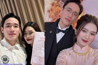 Trung vệ điển trai nhất U23 Việt Nam khoe giấy đăng ký kết hôn với vợ làm ngân hàng