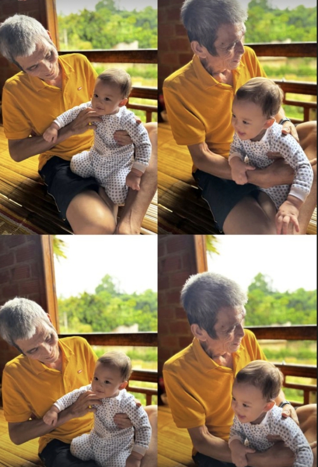 Vợ Tây bày tỏ tình yêu với bà của Bùi Tiến Dũng, khoe mâm cơm quê nhà chồng-3