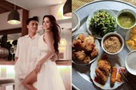 Vợ Tây bày tỏ tình yêu với bà của Bùi Tiến Dũng, khoe mâm cơm quê nhà chồng