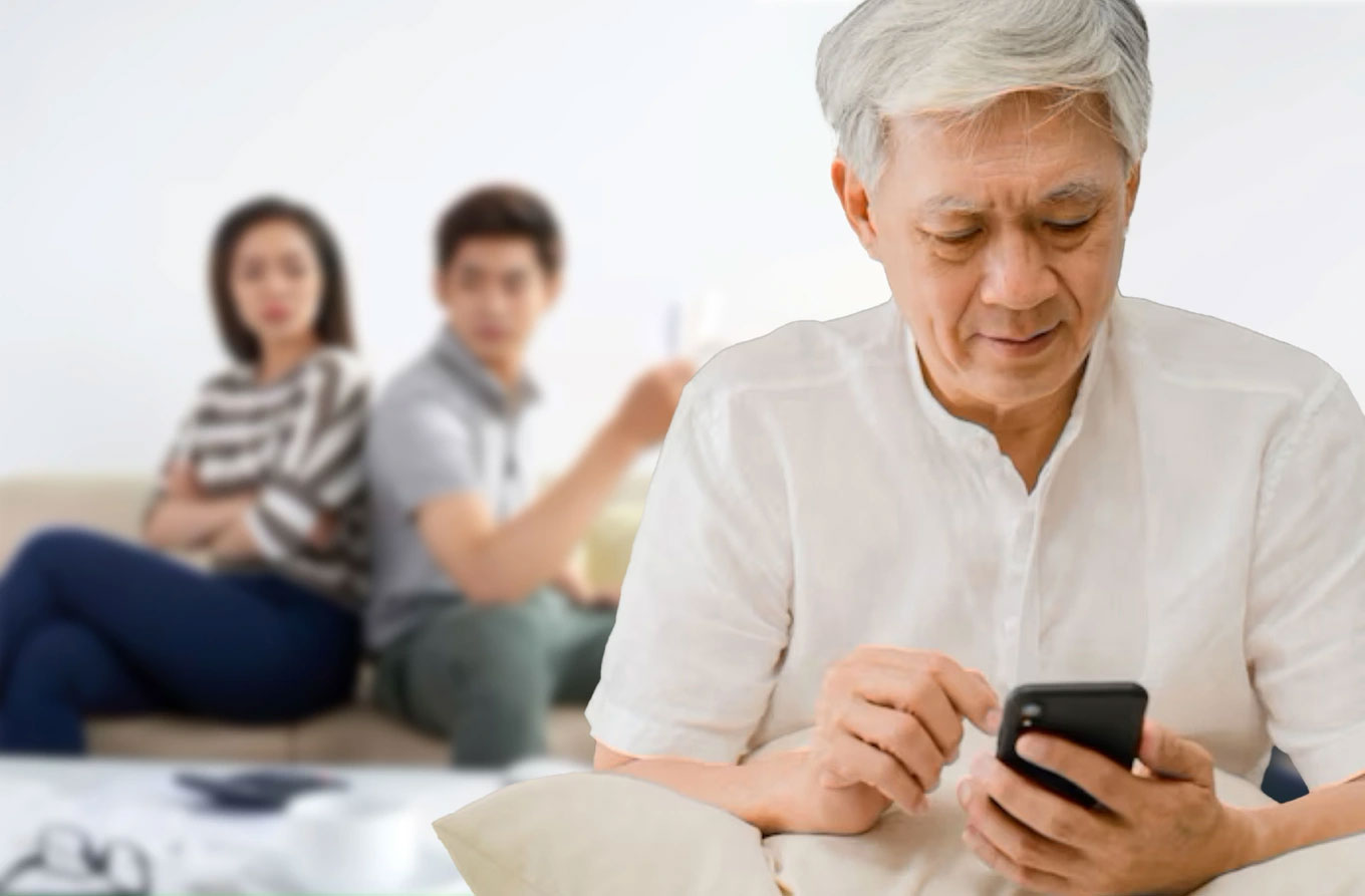 Tôi ngượng đỏ mặt khi bố chồng hay cởi trần đi lại trong nhà-1