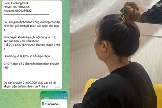 Hàng loạt người sập bẫy khi 'xem video kiếm tiền'