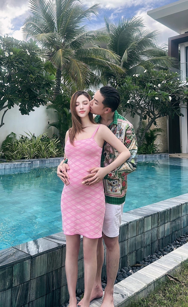 Sau khi xác nhận mang thai con đầu lòng, Hạnh Sino tung ảnh cưới bên ông xã tại Pháp-7