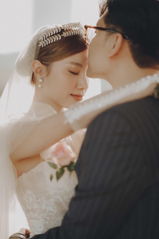 Sau khi xác nhận mang thai con đầu lòng, Hạnh Sino tung ảnh cưới bên ông xã tại Pháp-2