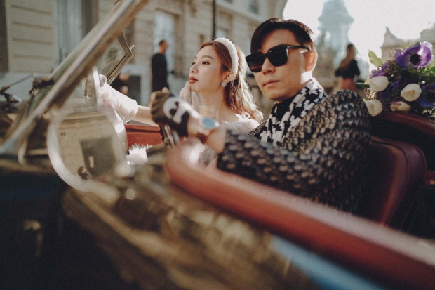 Sau khi xác nhận mang thai con đầu lòng, Hạnh Sino tung ảnh cưới bên ông xã tại Pháp-4