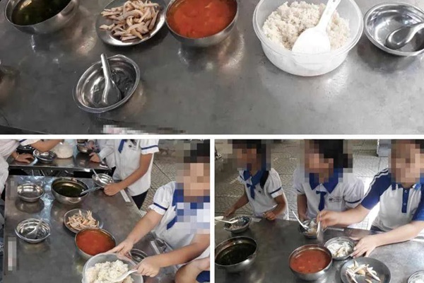 Phụ huynh than nhìn suất ăn của con mà thắt lòng, hiệu trưởng nói gì?-2