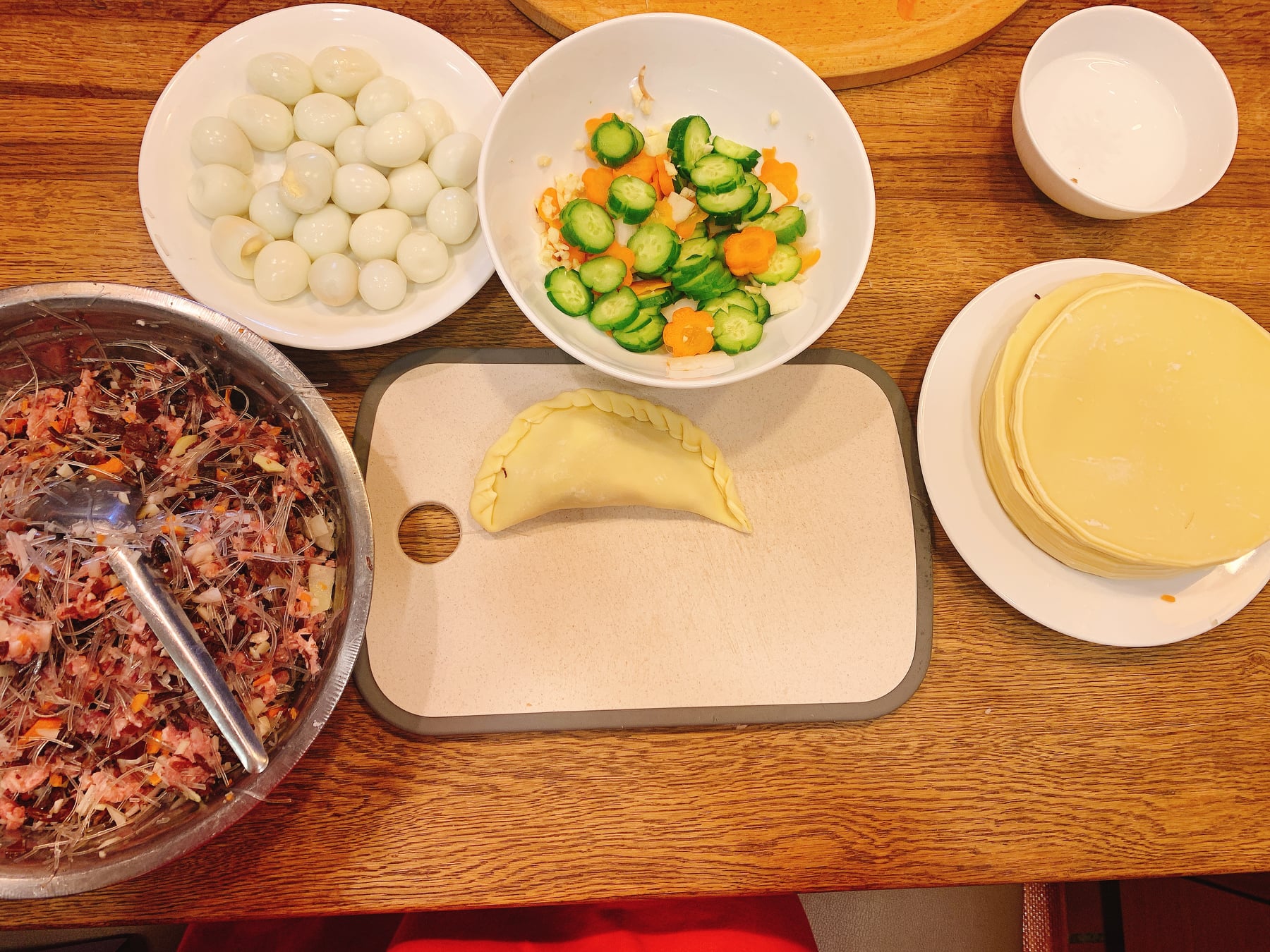 Tự làm bánh gối thơm ngon, nóng hổi, làm ấm những ngày đầu đông gió lạnh-3