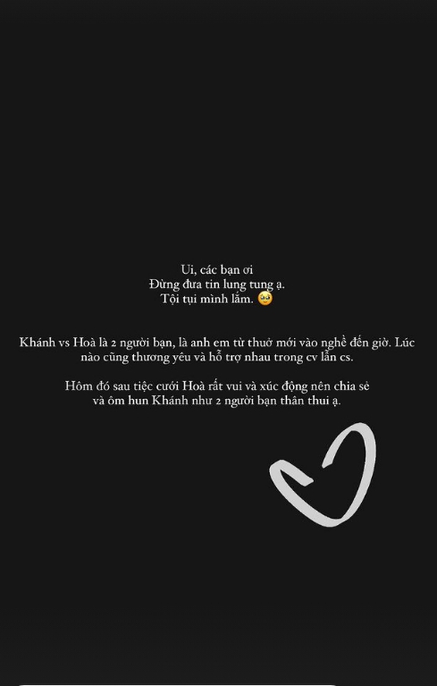 Lộ khoảnh khắc Hòa Minzy ôm hôn một sao nam, nhân vật chính đã lên tiếng nói rõ quan hệ-2