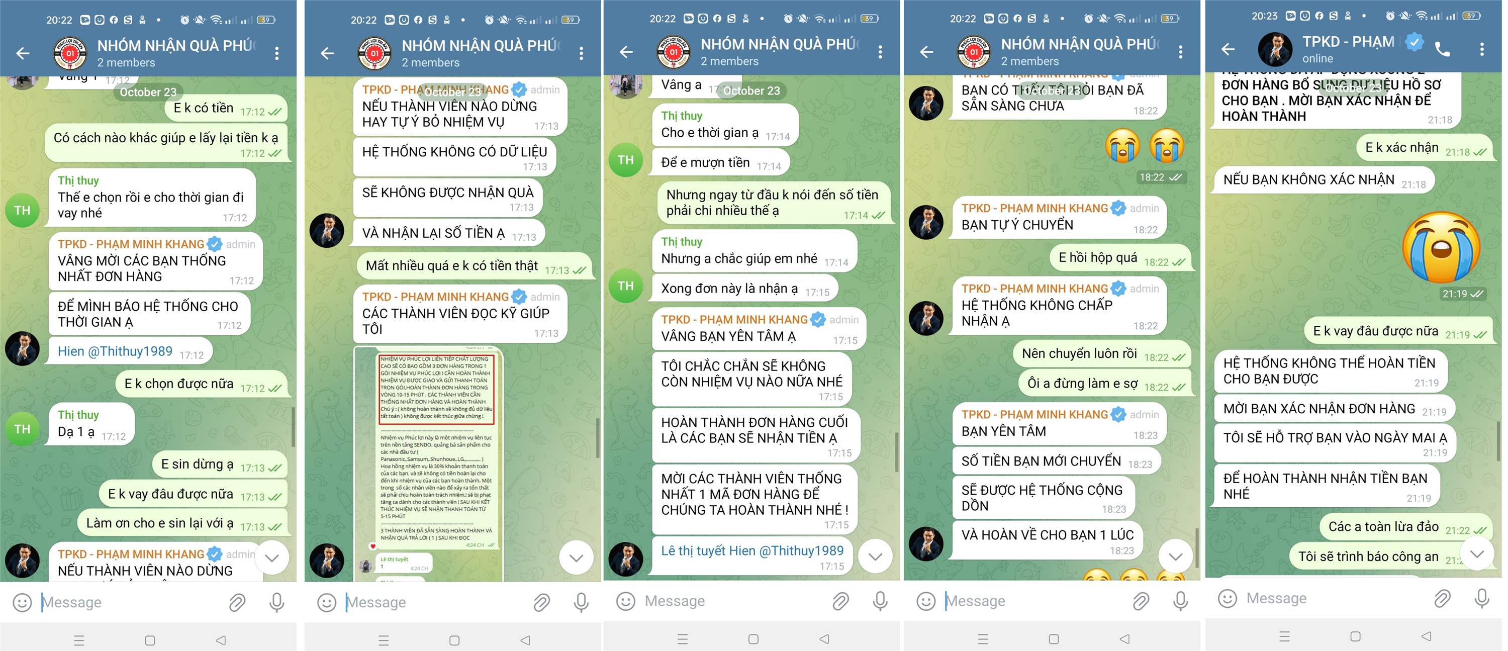 Nhận quà tri ân qua mạng, sản phụ bị lừa hơn 300 triệu đồng chỉ trong 5 giờ-7