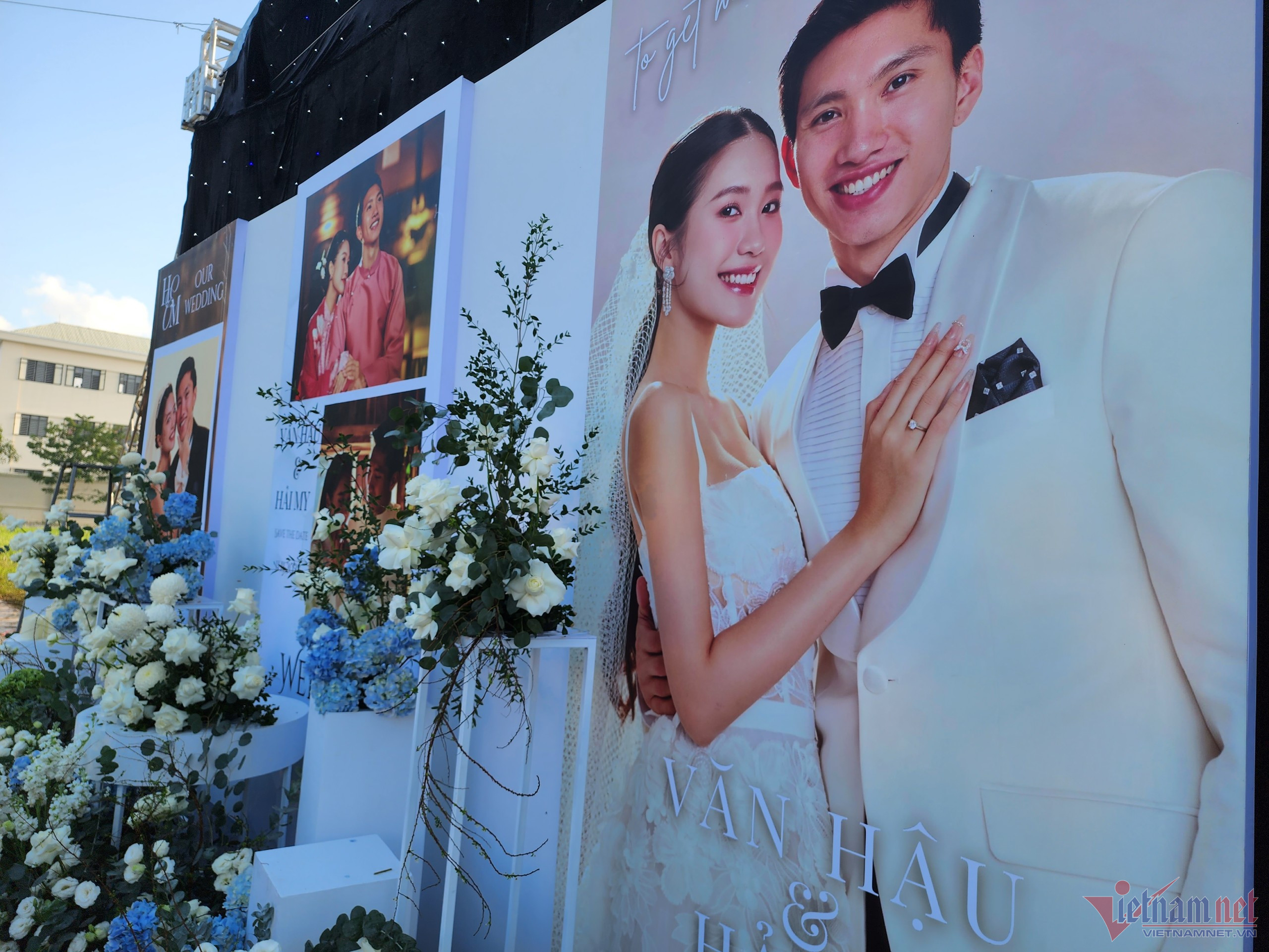 Văn Hậu chi cả tỉ đồng trang trí hoa tươi nhập khẩu cho đám cưới-3