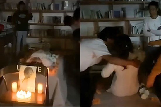 Chia tay người yêu, cô gái tự tổ chức 