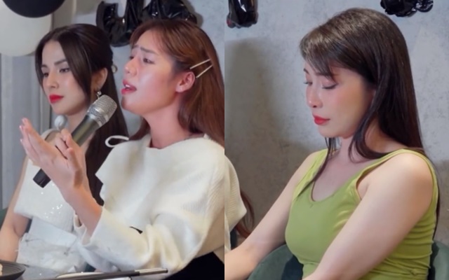 Diệp Lâm Anh - Quỳnh Nga bật khóc khi ngồi cùng nhau: Hôn nhân dang dở đều liên quan đến một nhân vật-1