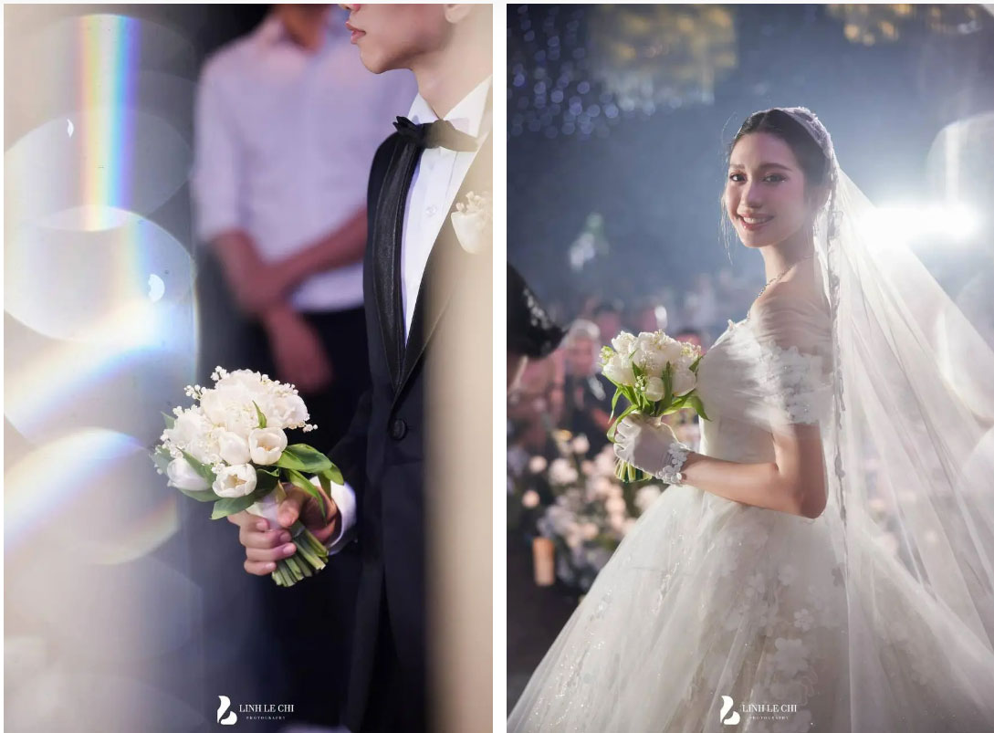 Hoa cưới Đoàn Văn Hậu trao cho Doãn Hải My: Ý nghĩa đặc biệt hứa hẹn một đời-4